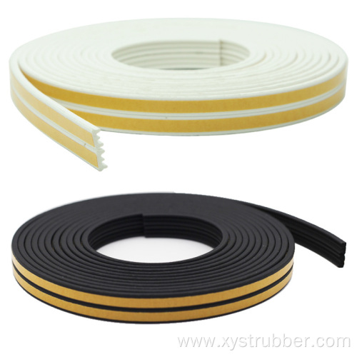 B, D shapes self adhesive foam sealing strip